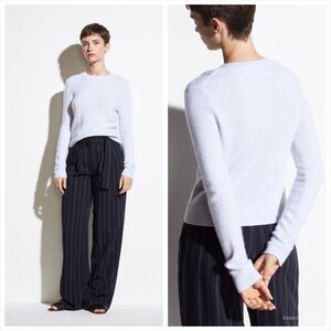 Vince Seam Front Cashmere Crew